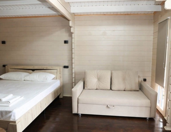 Домик Домик делюкс 2-местный 1-комнатный - Эко-отель «Шолохов» Цандрипш