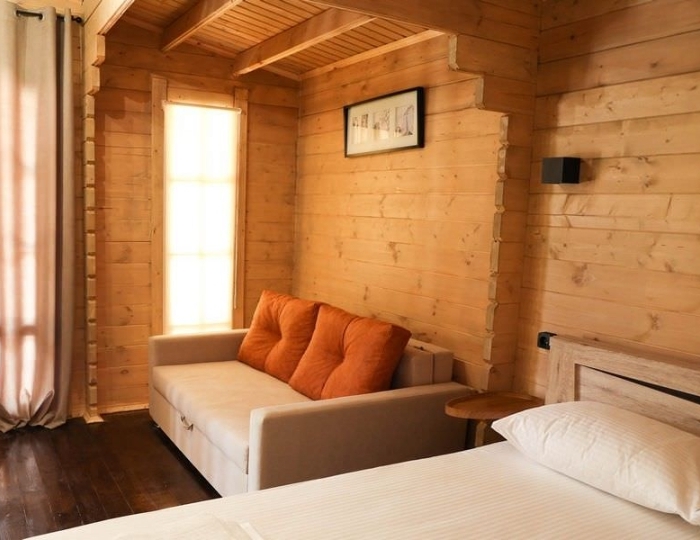 Домик Домик делюкс 2-местный 1-комнатный - Эко-отель «Шолохов» Цандрипш